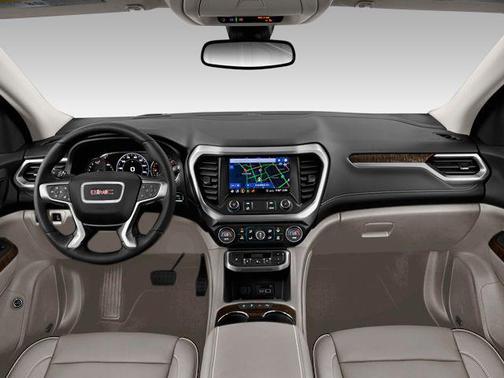 White Frost Tricoat 2021 GMC Acadia Denali