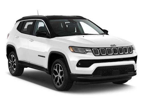 Bright White Clearcoat 2023 Jeep Compass Limited