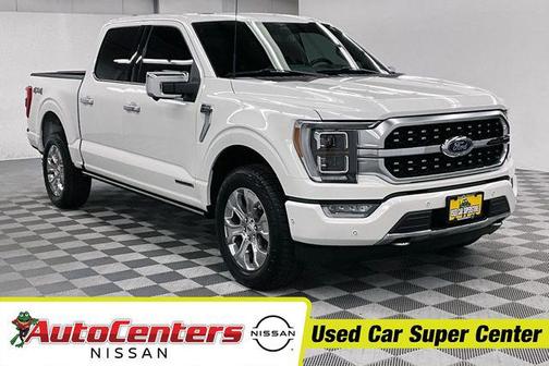 Star White Metallic Tri-Coat 2023 Ford F-150 Platinum
