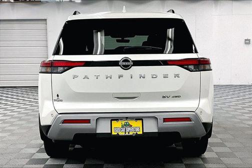 Pearl White TriCoat 2024 Nissan Pathfinder SV