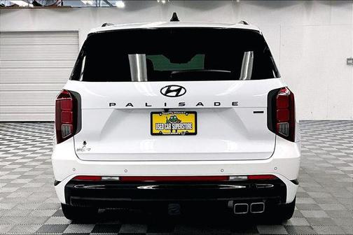 Hyper White 2025 Hyundai PALISADE Calligraphy Night Edition