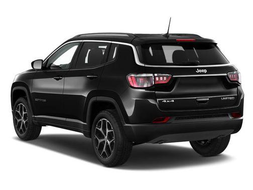 Diamond Black Crystal Pearlcoat 2024 Jeep Compass Limited
