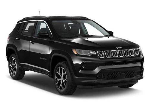 Diamond Black Crystal Pearlcoat 2024 Jeep Compass Limited