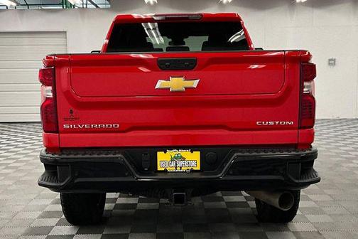 Red Hot 2025 Chevrolet Silverado 2500 Custom