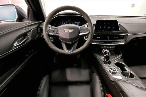 Shadow Metallic 2022 Cadillac CT4-V V-Series Blackwing
