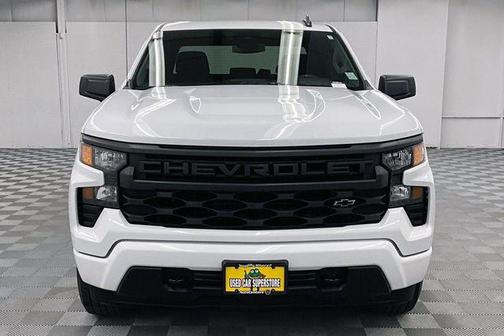 Summit White 2024 Chevrolet Silverado 1500 Custom