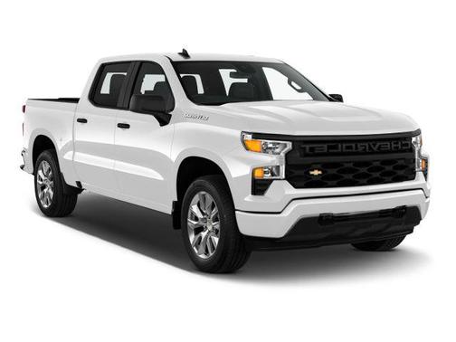 Summit White 2024 Chevrolet Silverado 1500 Custom