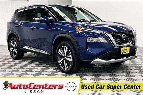 Caspian Blue Metallic 2023 Nissan Rogue Platinum