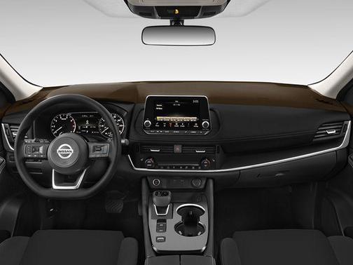 Everest White Pearl/Super Black 2024 Nissan Rogue SL