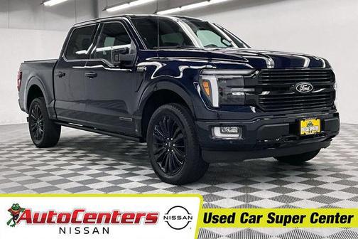Antimatter Blue Metallic 2025 Ford F-150 Platinum