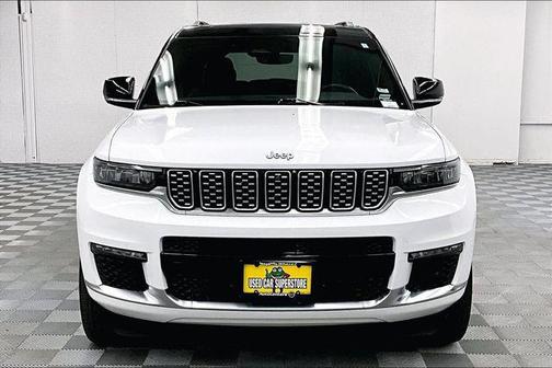 Bright White Clearcoat 2023 Jeep Grand Cherokee L Summit Reserve