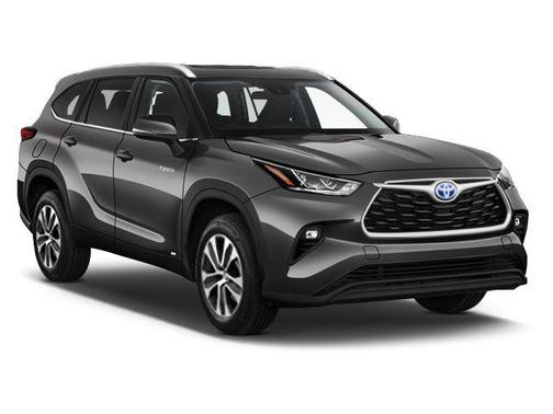 Magnetic Gray Metallic 2024 Toyota Highlander Hybrid XLE