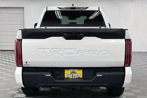 White 2022 Toyota Tundra Hybrid TRD Pro