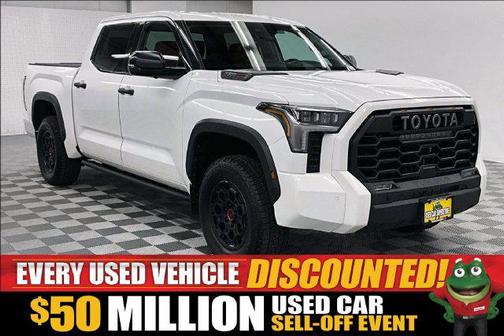 White 2022 Toyota Tundra Hybrid TRD Pro