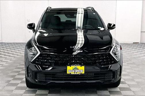 Ebony Black 2025 Kia Sportage X-Line