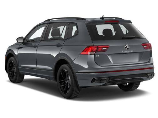 Platinum Gray Metallic 2023 Volkswagen Tiguan 2.0T SE R-Line Black