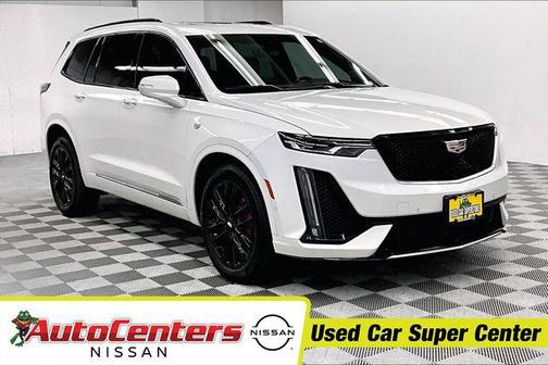 Crystal White Tricoat 2024 Cadillac XT6 Sport AWD