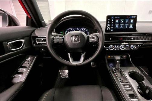 Rallye Red 2025 Honda Civic Hybrid Sport