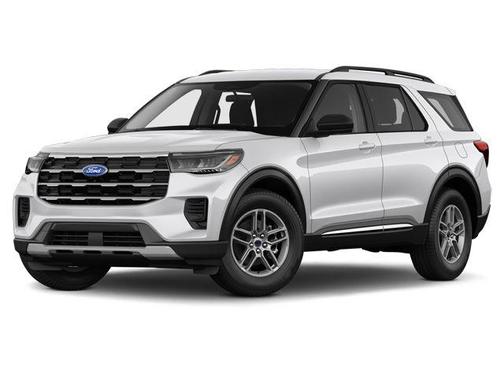 Agate Black Metallic 2025 Ford Explorer ST