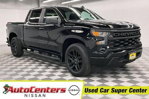 Black 2024 Chevrolet Silverado 1500 Custom