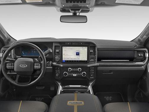 Agate Black Metallic 2023 Ford F-250 Platinum