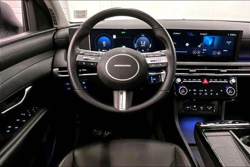 Creamy White Pearl 2025 Hyundai TUCSON Hybrid SEL Convenience