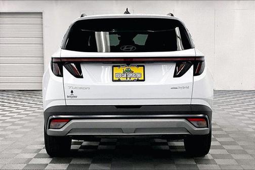 Creamy White Pearl 2025 Hyundai TUCSON Hybrid SEL Convenience