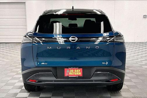 Two-tone Aurora Blue Metallic/Super Black 2025 Nissan Murano SL