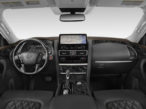 Everest White Pearl Tricoat 2025 Nissan Armada Platinum Reserve 4WD