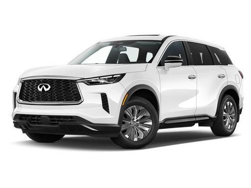 Majestic White 2024 INFINITI QX60 Luxe