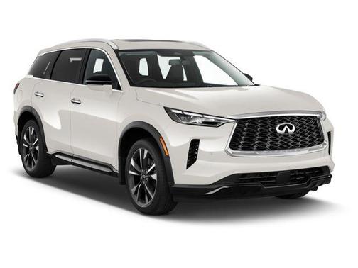 Majestic White 2024 INFINITI QX60 Luxe
