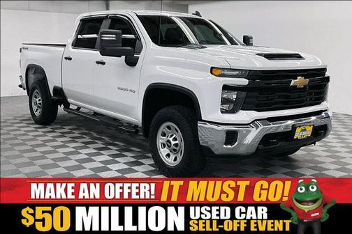 Summit White 2025 Chevrolet Silverado 3500 WT