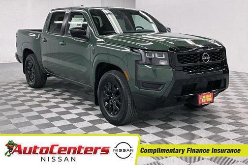 Tactical Green Metallic 2026 Nissan Frontier SV