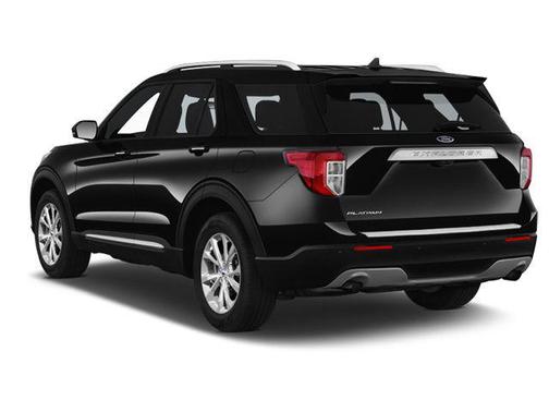 Black Metallic 2025 Ford Explorer Platinum