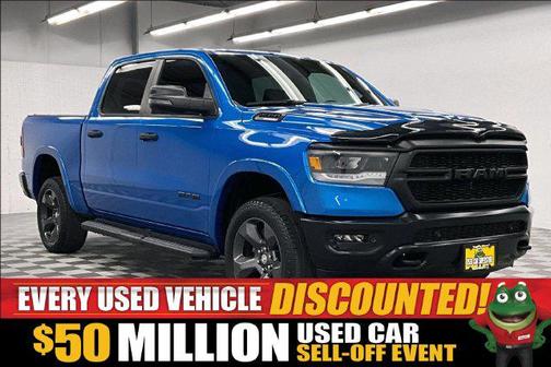 Hydro Blue Pearlcoat 2023 RAM 1500 Big Horn/Lone Star