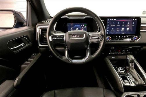 Blue Metallic 2023 GMC Canyon Elevation