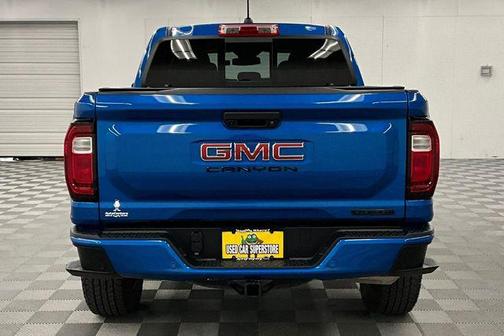 Blue Metallic 2023 GMC Canyon Elevation