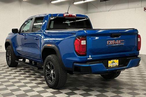 Blue Metallic 2023 GMC Canyon Elevation