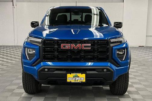 Blue Metallic 2023 GMC Canyon Elevation