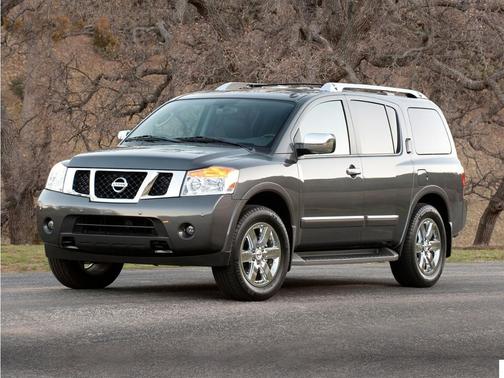 Gun Metallic 2015 Nissan Armada Platinum
