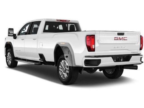 White Frost Tricoat 2024 GMC Sierra 3500 Denali