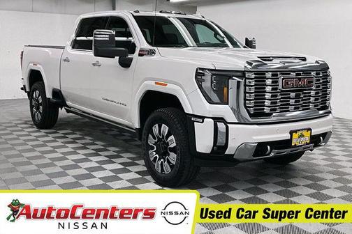 White Frost Tricoat 2024 GMC Sierra 3500 Denali