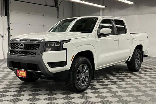 Glacier White 2026 Nissan Frontier SV