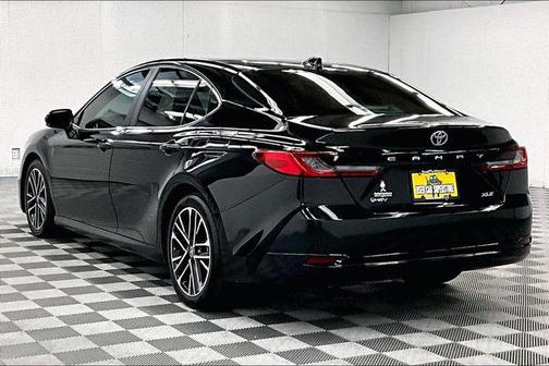 Midnight Black Metallic 2025 Toyota Camry XLE