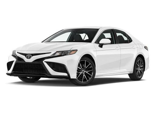 Midnight Black Metallic 2025 Toyota Camry XLE
