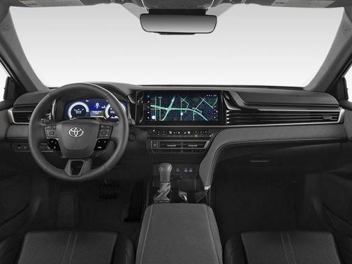 Midnight Black Metallic 2025 Toyota Camry XLE