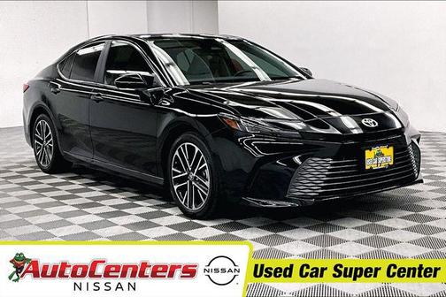 Midnight Black Metallic 2025 Toyota Camry XLE