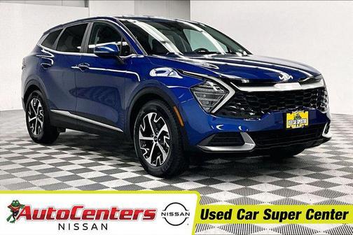 Sapphire Blue 2025 Kia Sportage EX