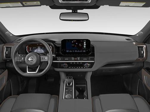 Boulder Gray Pearl 2025 Nissan Pathfinder Platinum FWD