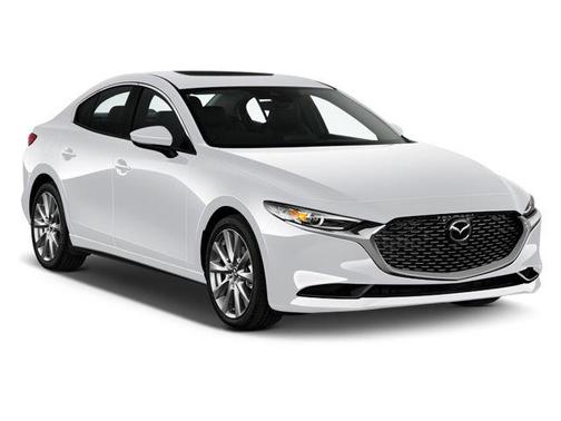 Snowflake White Pearl Mica 2026 Mazda Mazda3 FWD w/Preferred Package